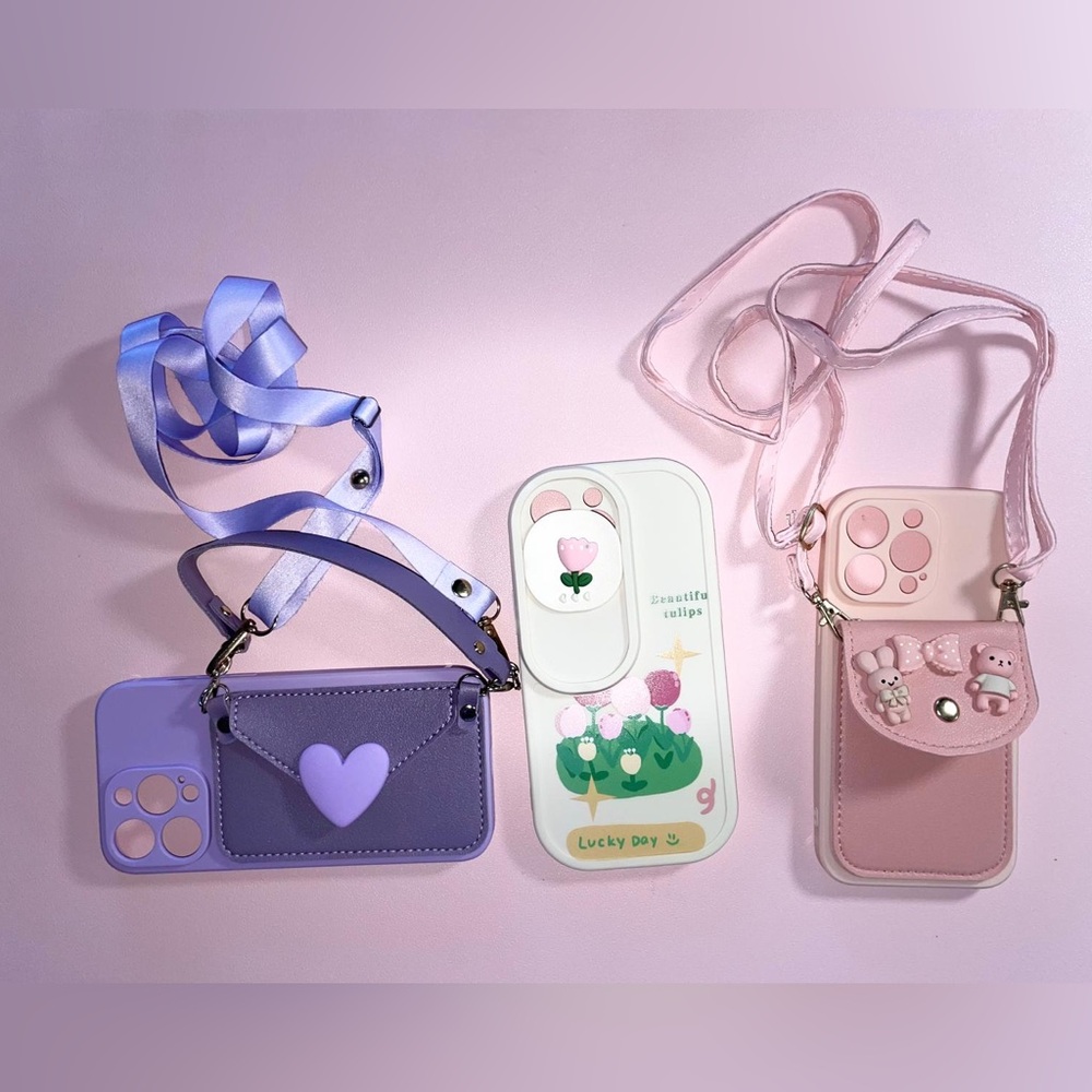 iPhone 14 Pro Max Phone Cases Bundle of 3 for the girls